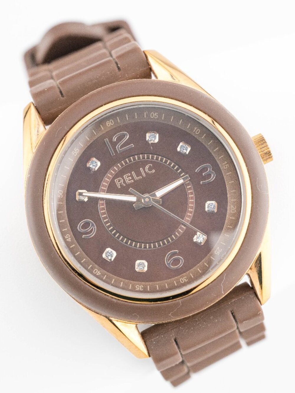 Relic ZR11963 Quartz Analog Women's Watch New Battery